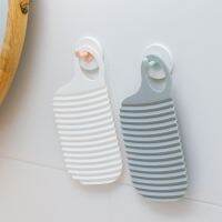 Household mini washboard small washboard rubber mini non-slip laundry mat soft rubber foldable washboard