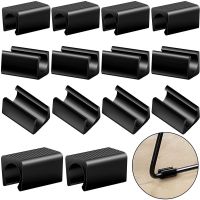 ❃ 20Pcs Chair Leg Tips Caps Rectangle Type Furniture Foot Table Chair Leg End Caps Covers Tips Floor Protectors Leg Covers