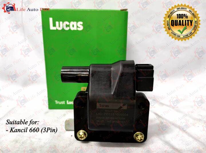 Original Lucas Perodua Kancil 660 Ignition Plug Coil Lazada
