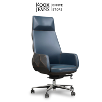 KOOXJEANS Leather office chair [K003A] เก้าอี้ทำงานหนังเก้าอี้ทำงานผู้บริหารเก้าอี้ทำงานคอมพิวเตอร์  Leather Swivel Chair Ergonomic Desk Chair for Home Office