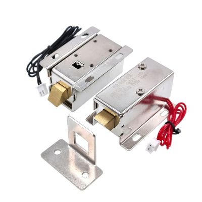 Intelligent Electromagnetic Lock 12V 24V Frame Electromagnet Electric Control Lock for Drawer Cabinet Door 10mm And Guide Plate