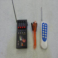 Commercial Light black Fireworks Stag  New style DMX 12 Cues Christmas Electric Wire Controller Remote CE FCC Passed