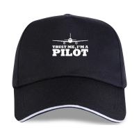 Fashion Hot Sale TRUST ME IM A PILOT Mens Unisex Baseball cap Plane Flying Aeroplane Aviation Gift