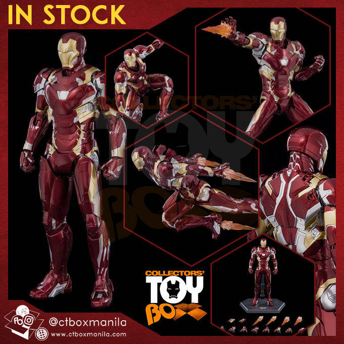 THREEZERO Marvel Infinity Saga – Iron Man Mark 50 Deluxe Accessory Pack – Accessori LED E Armi - 2