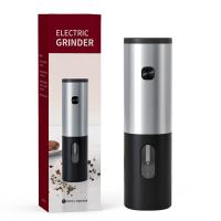 Electric Automatic Pepper Salt Grinders Gravity Spice Mill Adjustable Coarseness Kitchen Tools