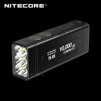 Nitecore 10000ลูเมน TM10K ขนาดกะทัดรัดและไฟฉายอัจฉริยะแสงสว่างคมชัดแบตเตอรี่ลิเธียมไอออน4800 MAh ในตัว