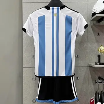 Lautaro Martinez Argentina Three Star 22/23 Home Jersey by adidas