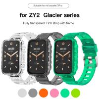 Strap For Xiaomi Mi Band 7 Pro Integrated Transparent TPU Replacement Wristband Smart Watch Bracelet For Mi Band 7 Pro Straps Smartwatches