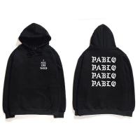 Kaus Hoodie Saint Pablo Kanye West I Feel Like Pablo Hoodie Hip Hop Lengan Panjang Print Huruf Untuk Pria Dan Wanita Large 4XL