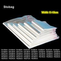 StoBag 100pcs Cellophane Self-adhesive Bag พลาสติก Opp ใสปิดผนึกของขวัญเครื่องประดับ Candy Chothes บรรจุภัณฑ์ถุงใส-jearzhar43262