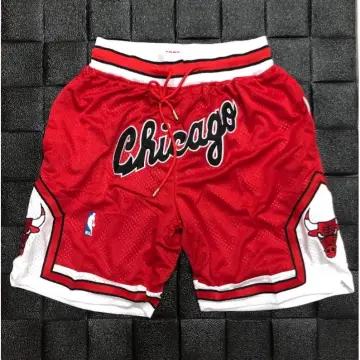 Chicago Bulls Sublimated Black Just Don Shorts - Rare Basketball Jerseys