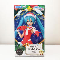 SEGA PRIZE HATSUNE MIKU PROJECT DIVA F 2ND SUPER PREMIUM FIGURE SPM CHRISTMAS