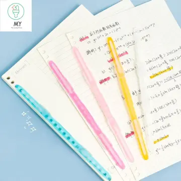 Colorful Document File Fastener Loose-leaf Clips Multifunctional Paper  Fasteners 2 Hole Binding Clips Office Supplies