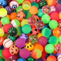 Fun Super Ball Bouncy 25MM Small Toys For Vending Machine Kids Party Favors Balle Rebondissante Enfant Pelotas Saltarinas Niños