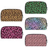 【CC】 Leopard Printed Wallet Men Fashion Purses Holder Money Coin Ladies Clutch