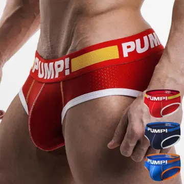 CMENIN PUMP 2Pcs Ins Style Cotton Panties Jockstrap Men's Briefs Breathable  Slip Sexy Man Underwear Brief Men Underpants MP222