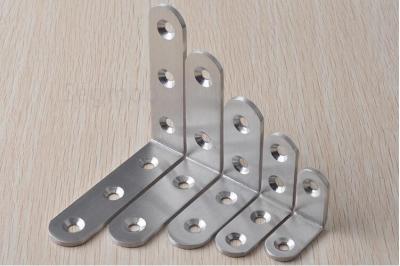 ♀ Stainless steel Fixed furniture Corner Brackets 90 degrees Connection accessories angle iron thickness:3mm