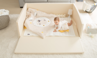 Ggumbi Lucky Star Baby Bumper Bed 4 in1 Various Usage Ivory