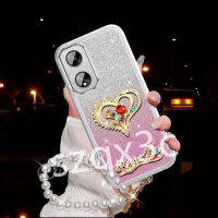 2023ใหม่เคสโทรศัพท์ OPPO A38 A58 A78 Reno10 Pro + Reno 10 Pro 5G เคสสมาร์ทโฟนด้วยเพชรสี3D เพชรเคสซิลิโคนนิ่มผงชิมเมอร์สวยงามเลนส์กล้องถ่ายรูปสำหรับ OppoA38