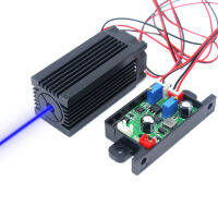 OXLasers 450nm 500MW โมดูลเลเซอร์สีน้ำเงิน12V TTL ไฟเลเซอร์เวที100MW กับพัดลมทำความเย็น