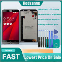 Redsange จอ LCD แบบดั้งเดิมหน้าจอสำหรับแสดงผล Asus Zenfone 2 Laser ZE601KL/ZE500KL หน้าจอสัมผัส Digitizer แทนการประกอบสำหรับ Asus Zenfone 2 Laser ZE601KL ZE500KL หน้าจอแสดงผล ZE500KL ZE601KL