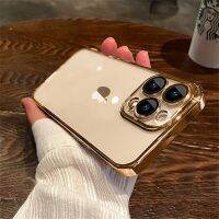 Clear Soft 아이폰 14 pro 케이스 Camera Protection Case For iphone 14 Pro funda iphone 14 pro Transparent Protection Cover Fashion