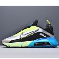 2023 Hot Sale 【Original】 NK* Ar* Max- 2090 White Pure Platinum Ar* Cushion Breathable Running Shoes Shock Absorption Sports Shoes Green Black {Free Shipping}