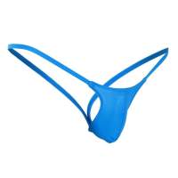 Thong G-string Gay Breathable Sexy Solid Strap Jock Hombre Tanga Rise Low Sissy Male Underpants Underwear Gay Sexy Men Back Open