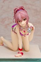 Anime Action Figure 12cm. Cinderella Girls Wave Mika Jougasaki Swimwear Ver Swimsuit 1/8 Summer Temptation Doll