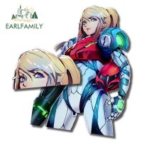 EARLFAMILY สติกเกอร์รถ Metroid Dread ขนาด13ซม. Samus Aran สำหรับขวดน้ำรถจักรยานยนต์แล็ปท็อปกันชนอุปกรณ์เสริมรถยนต์กันน้ำ