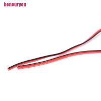 Honouryou♥ 2Pin 10M Cars Motorcycle Electric Wire Cable RedBlack Connector For Led Light