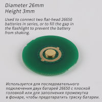 26mm PCB board for series connection. connect two flat-head 26650 batteries in series. increase the length to fill the gap