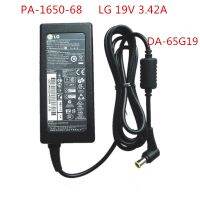 รูกลมพร้อมเข็ม PA-1650-68 LCAP39 DA-65G19อะแดปเตอร์แปลงไฟ19V3.42A LG ใหม่