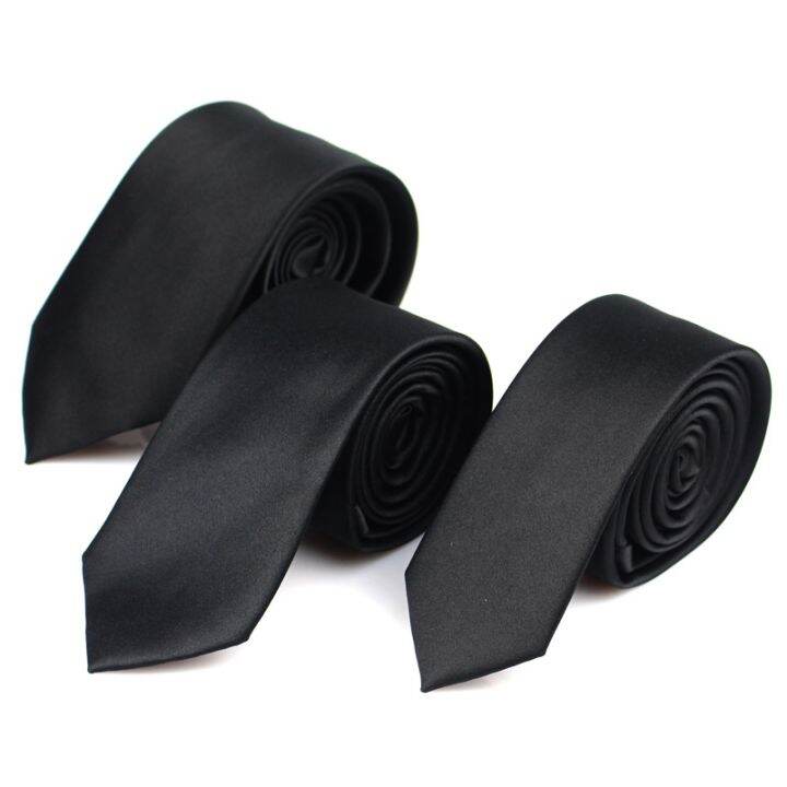 new-classic-black-ties-for-men-silk-mens-neckties-for-wedding-party-business-adult-neck-tie-3-sizes-casual-solid-tie