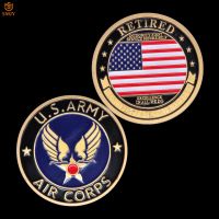 USA Air Force Army CorpsHonorable Retired Medal of Honor Souvenir Coins Military Challenge Token Coin Gift Collection