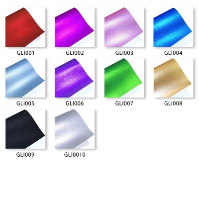 【CW】 30x15cm HOLOGRAPHIC Glitter Permanent Adhesive Vinyl Sheets Transfer Tape for Decoration Sticker Cutter Car Decal