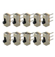 10PCS SS12D00 SS-12D00 4MM SPDT 1P2T toggle switch Interruptor on-off mini 1 Way 2 Band Slide Switch PCB Mount Free shipping D.