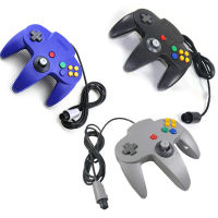 N64 คอนโซลเกมคอนโซล USB การสั่นสะเทือน PC คอมพิวเตอร์ Nintendo Handle 10 จุดสี สต็อกโรงงาน