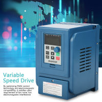 1 ชิ้น 380VAC 3A ไดรฟ์ความถี่ตัวแปร VFD Speed ​​Controller สำหรับ 3 เฟส 0.75kW AC Motor