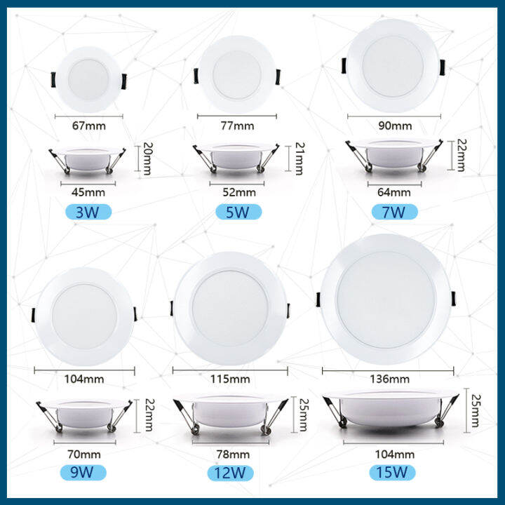 6pcslot-led-downlight-3w-5w-7w-9w-12w-15w-ac220v-240v-warm-cold-white-recessed-led-lamp-spot-light-led-bulb-for-bedroom-kitchen