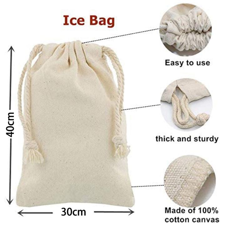 ice-mallet-and-ice-bag-wood-hammer-and-cotton-linen-bag-for-crushed-ice-bartender-kit-amp-bar-tools-kitchen-accessory