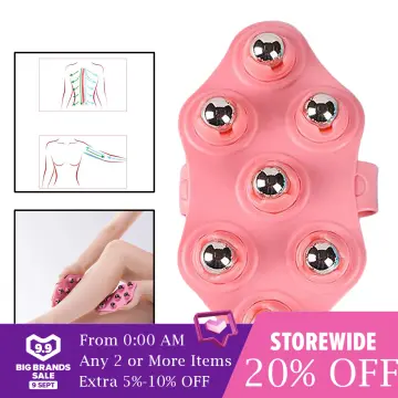 Neck Massager For Pain Relief Deep Tissue 360 Degree Neck Roller