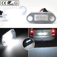 1 คู่ LED รถใบอนุญาตจำนวนแผ่นหลอดไฟสำหรับ VW Golf MK3 สำหรับ Skoda Octavia I Auto ความสว่างใบอนุญาตแผ่นอะไหล่-jjjvjvjyvuyvksbjd