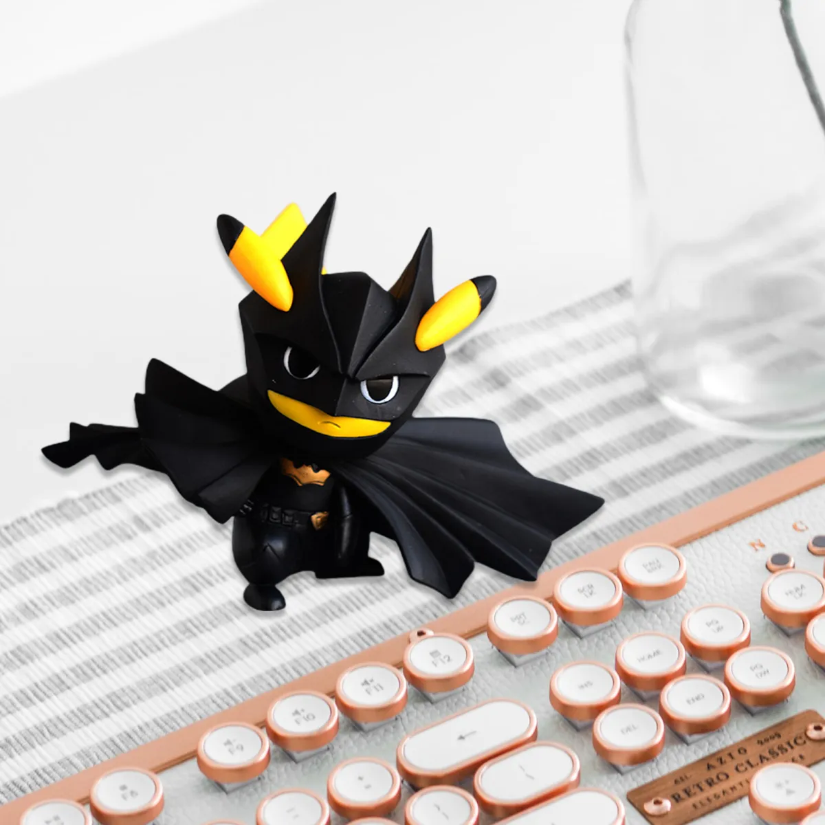 Mô Hình Pikachus 10Cm Bộ Sưu Tập Đồ Trang Trí Marvel Batman Bức Tượng Nhỏ Dễ