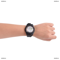 sksbvx ยุทธวิธีข้อมือเข็มทิศพิเศษสำหรับทหารกลางแจ้ง survival Watch Black BAND