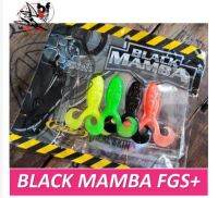 เหยื่อยาง BLACK MAMBA (FGS+)JR. ตีสคิปปิ้ง พร้อมตัวเบ็ด ใช้งานได้ทันที FISHINGEZ