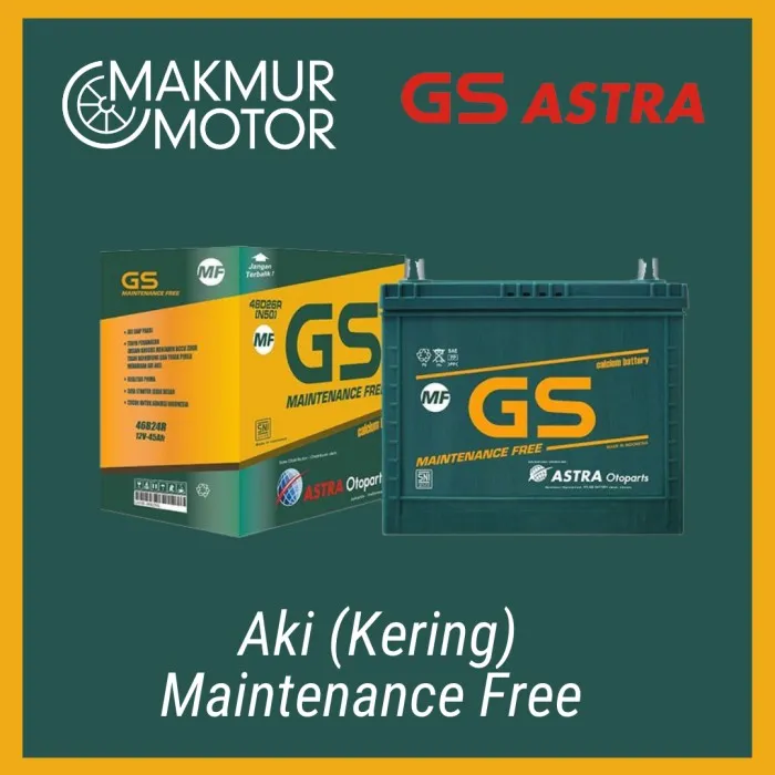 Aki Mobil Kering Gs Mf Ns40Zl ( Garansi 6 Bulan ) (Kode 04) | Lazada