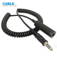 U-92A/U FOR U-174/U Bowman Headset Extension Cable Military Helicopter Headphone Headset Extension Cable Durable Stable