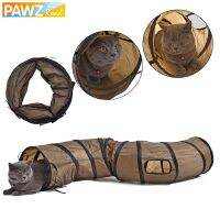 【WNING small pet】【เพิ่งเกิดไฟไหม้】 Quot; S Quot; ของเล่นแมวอุโมงค์ยาว1.2เมตรดีไซน์ตลกน่ารักหน้าต่าง2บานและของเล่นอุโมงค์แมว2รูอุปกรณ์ลูกแมวลูกสุนัขสัตว์เลี้ยง