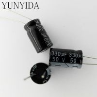 Aluminum electrolytic capacitor 50V 330UF   100UF  220UF  470UF  20PCS Electrical Circuitry Parts